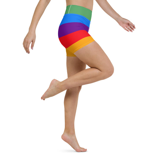 Rainbow Pride Bike Shorts