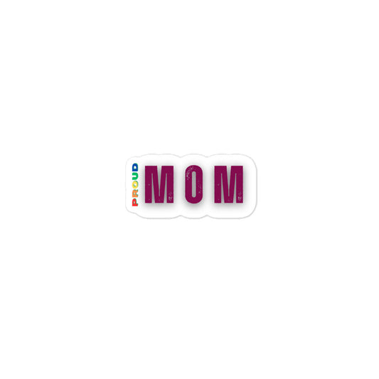 Proud Mom Bubble-free stickers