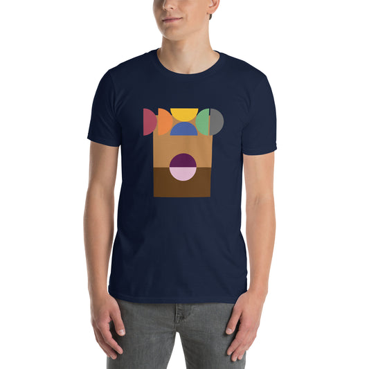 Geo Pride Flag Short-Sleeve T-Shirt