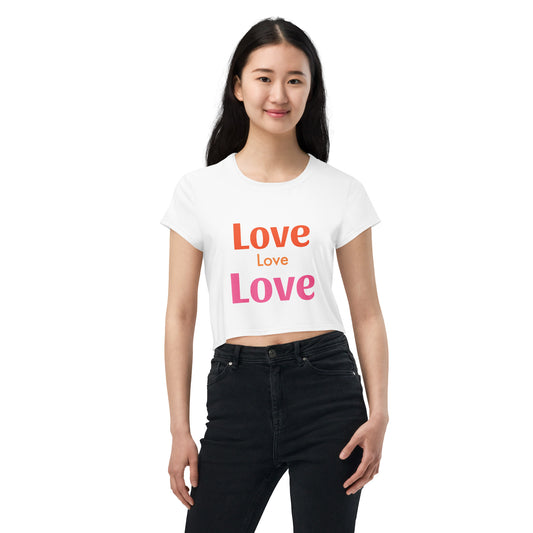 Love Crop Tee