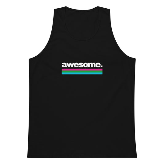 Awesome. Polysexual Pride Flag tank top