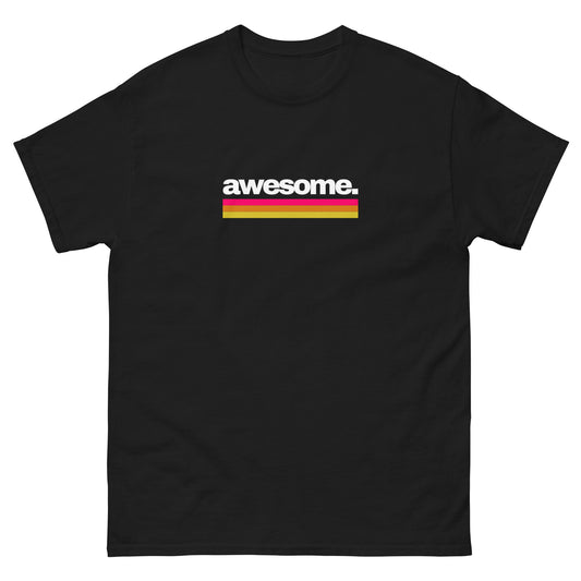 Awesome. Lesbian Pride Flag classic tee