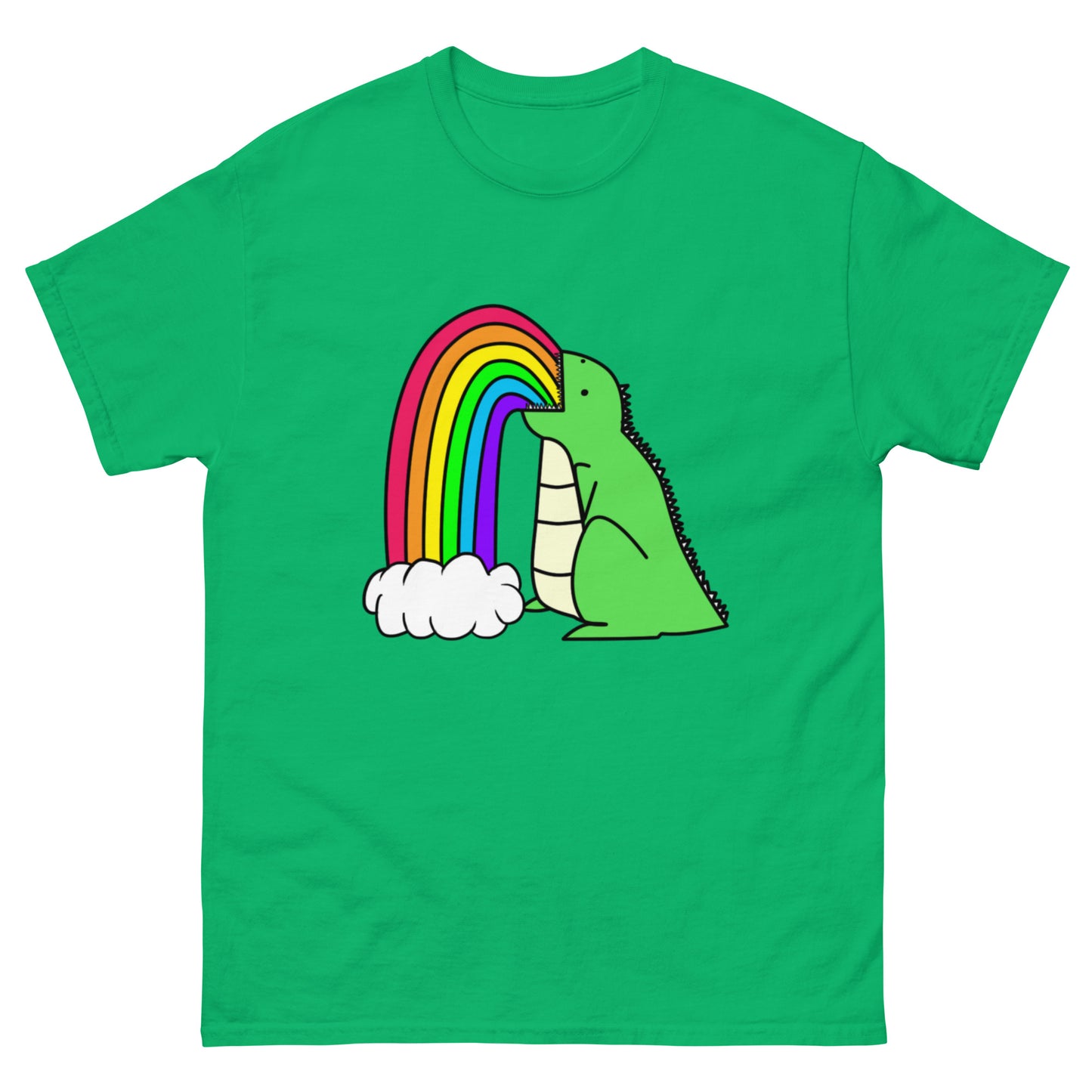 Rainbow Dino classic tee