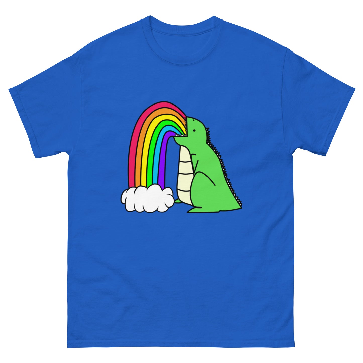 Rainbow Dino classic tee