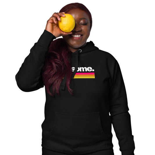 Awesome. Lesbian Pride Flag Hoodie