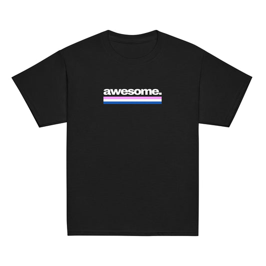 Awesome. Trans Pride Flag Youth classic tee